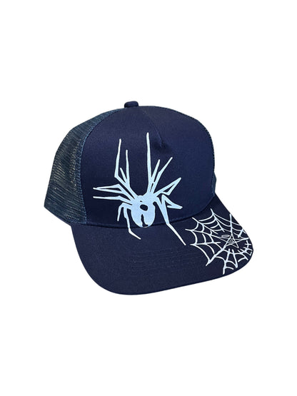 Cap / Navy Blue Spider